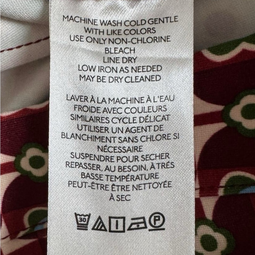 Anthropologie Maeve Mid-Rise Flare Stretch Pants Size 6 Mod NWOT - Picture 9 of 10